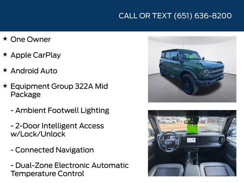 Used 2023 Ford Bronco Black Diamond AWD/4WD image 5