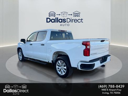 Used 2022 Chevrolet Silverado 1500 Custom w/ LPO, Blackout Package image 8