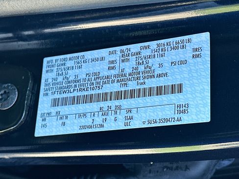 Certified 2024 Ford F150 XLT w/ FX4 Off-Road Package AWD/4WD image 30