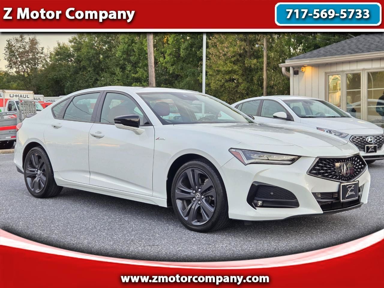 Used 2022 Acura TLX w/ A-SPEC Package FWD image 1