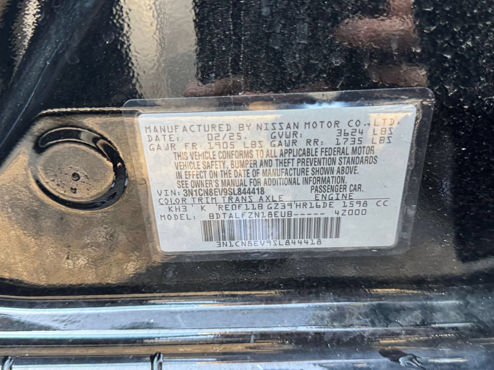 Used 2025 Nissan Versa SV FWD image 26