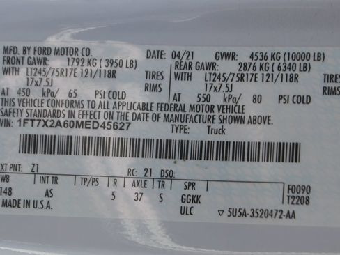 Used 2021 Ford F250 XL w/ Power Equipment Group RWD image 50