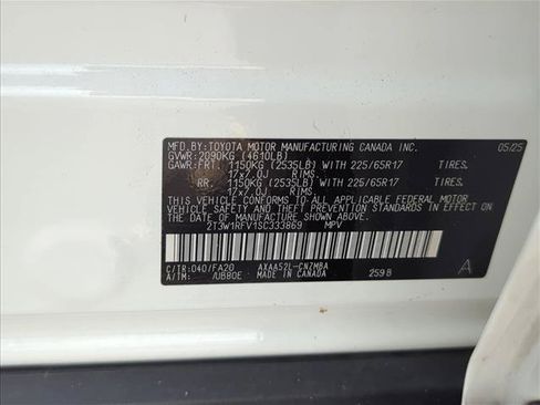 Used 2025 Toyota RAV4 XLE FWD image 2