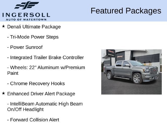 Used 2017 GMC Sierra 1500 Denali w/ Denali Ultimate Package AWD/4WD image 10