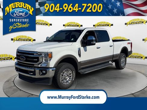 Certified 2022 Ford F350 Lariat w/ Chrome Package AWD/4WD image 1