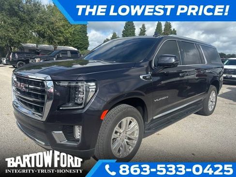 Used 2023 GMC Yukon XL SLT w/ SLT Luxury Package RWD image 1