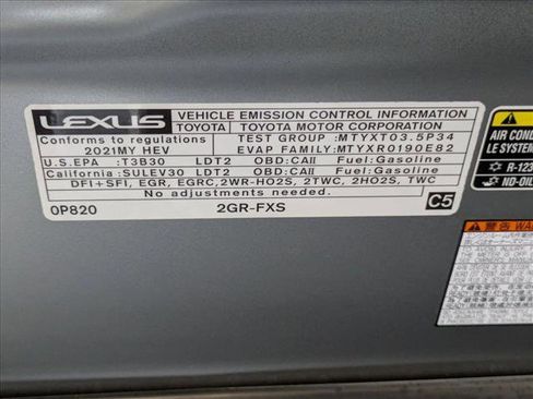 Used 2021 Lexus RX 450h AWD w/ Premium Package image 25