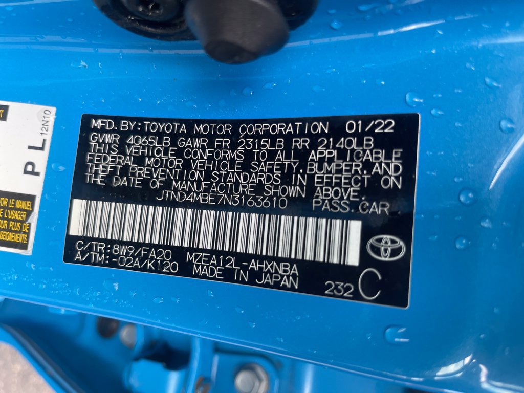 Used 2022 Toyota Corolla SE FWD image 35