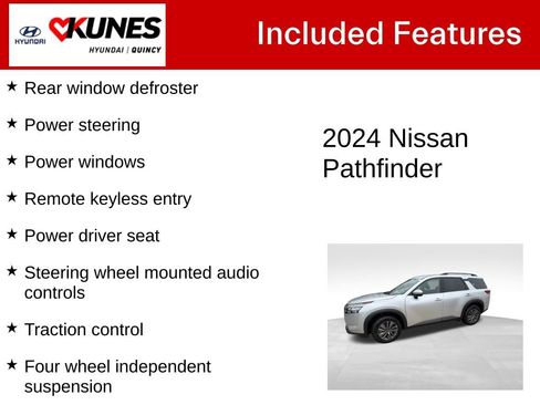 Used 2024 Nissan Pathfinder SV FWD image 3