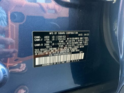 Used 2022 Subaru Outback Touring AWD/4WD image 39