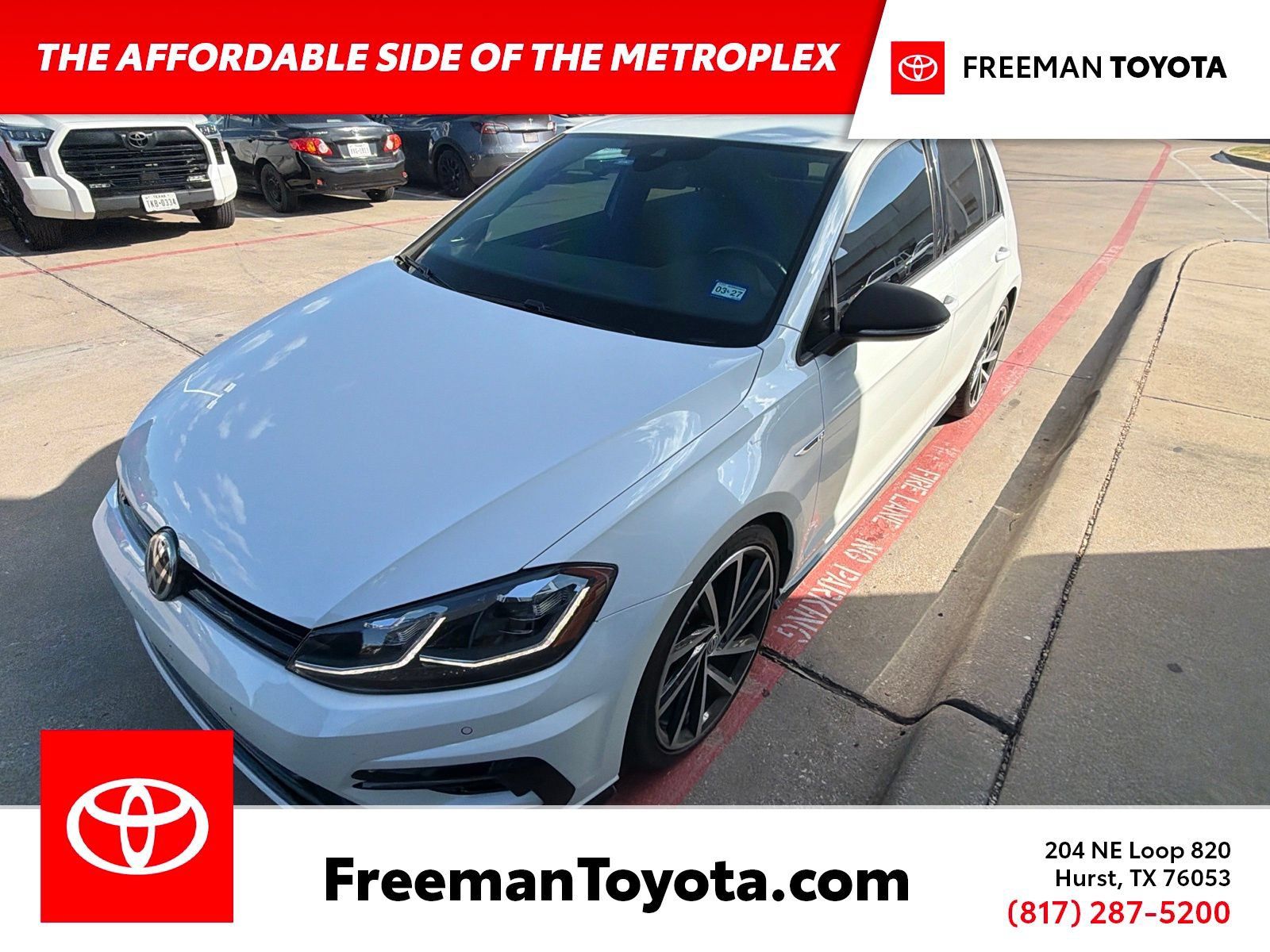 Used 2019 Volkswagen Golf R 4-Door AWD/4WD image 1