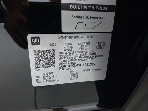 Certified 2023 GMC Acadia SLE w/ Driver Convenience Package image 34