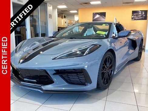 Certified 2024 Chevrolet Corvette Stingray Convertible w/ 1LT image 1