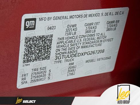 Used 2023 GMC Sierra 1500 SLT w/ SLT Premium Package AWD/4WD image 36