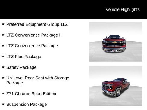 Used 2025 Chevrolet Silverado 2500 LTZ w/ LTZ Plus Package image 13