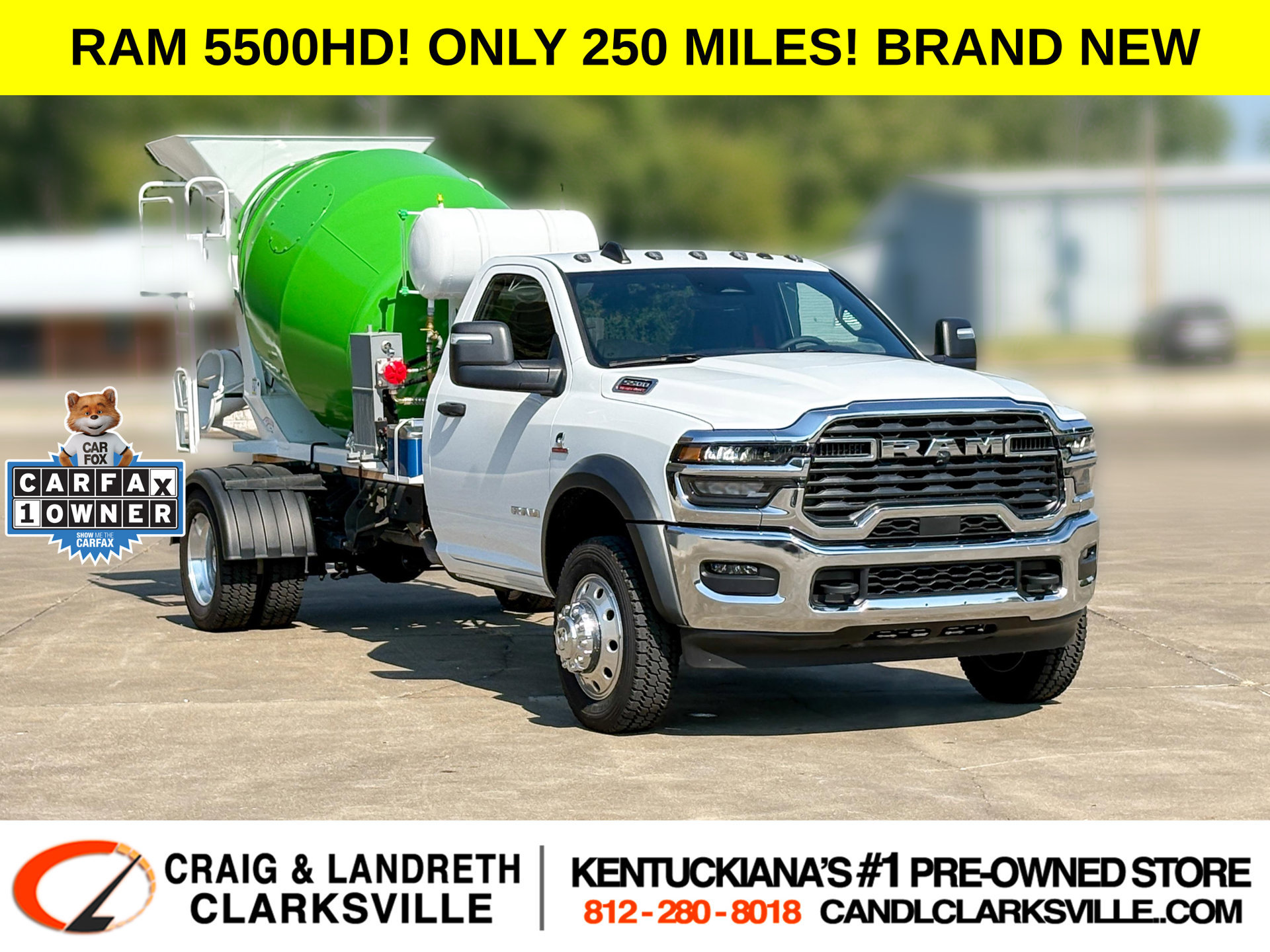 Used 2025 RAM 5500 4x4 Regular Cab image 1