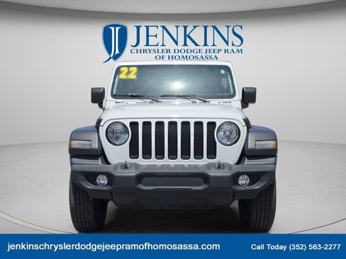 Used 2022 Jeep Wrangler Unlimited Sport AWD/4WD image 11