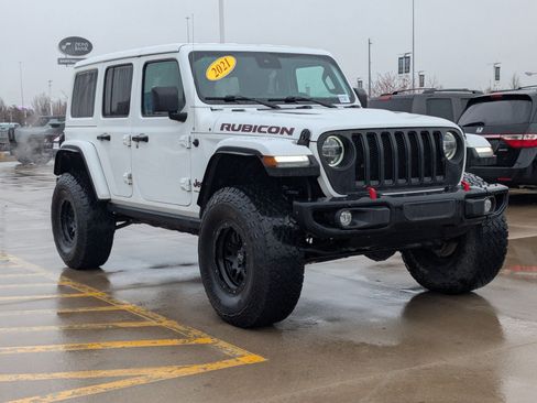 Used 2021 Jeep Wrangler Unlimited Rubicon w/ Uconnect 4C Nav & Sound Group image 8