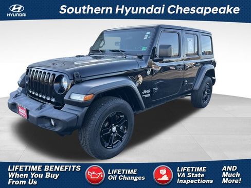 Used 2020 Jeep Wrangler Unlimited Sport S image 1
