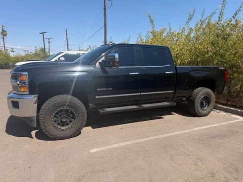 Used 2017 Chevrolet Silverado 2500 LTZ w/ Duramax Plus Package AWD/4WD image 3