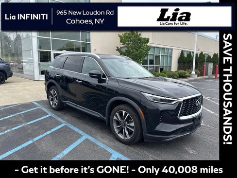 Certified 2022 INFINITI QX60 Luxe w/ Cargo Package AWD/4WD image 1
