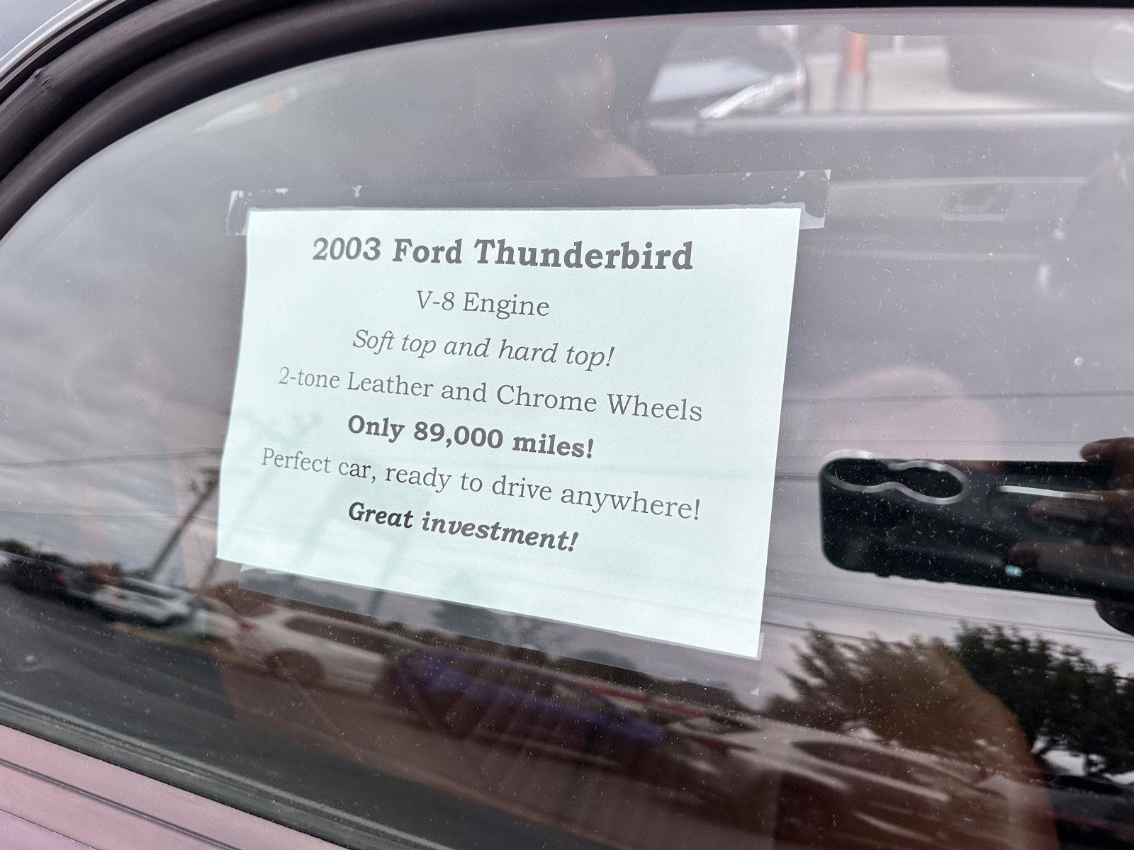 Used 2003 Ford Thunderbird RWD image 8