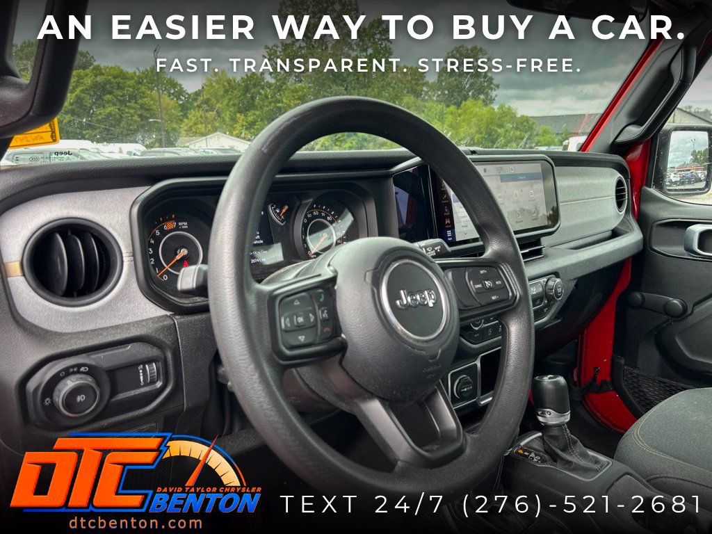 Used 2024 Jeep Wrangler Unlimited Sport AWD/4WD image 8