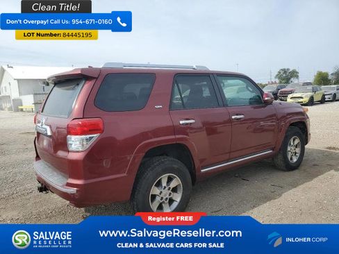 Used 2010 Toyota 4Runner 4WD image 4