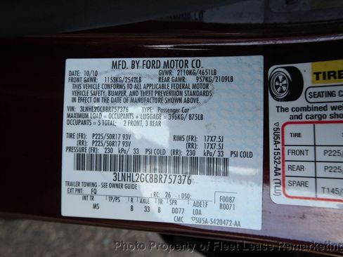 Used 2011 Lincoln MKZ Lincoln MKZ image 14