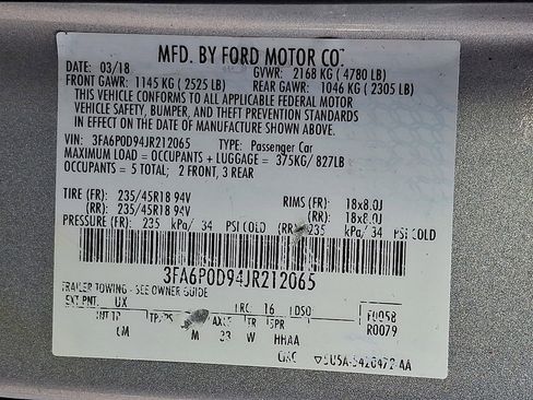 Used 2018 Ford Fusion Titanium image 29