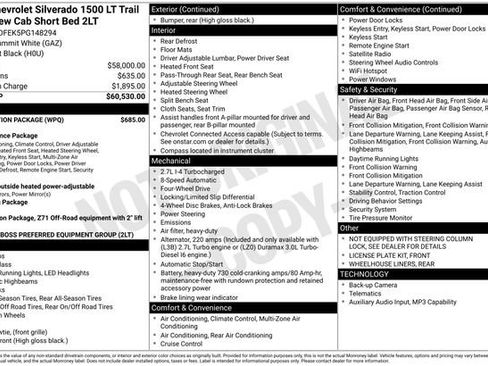 Used 2023 Chevrolet Silverado 1500 LT Trail Boss w/ Protection Package image 23