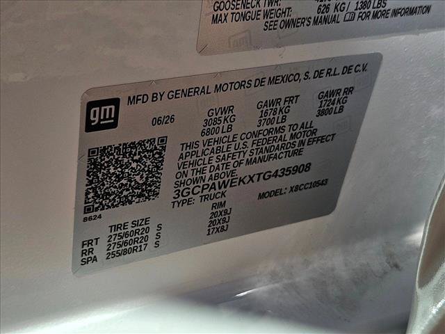 New 2026 Chevrolet Silverado 1500 RST w/ RST Select Package RWD image 17