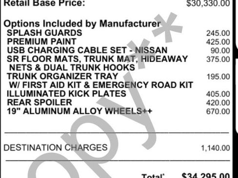 Used 2025 Nissan Altima 2.5 SR image 6