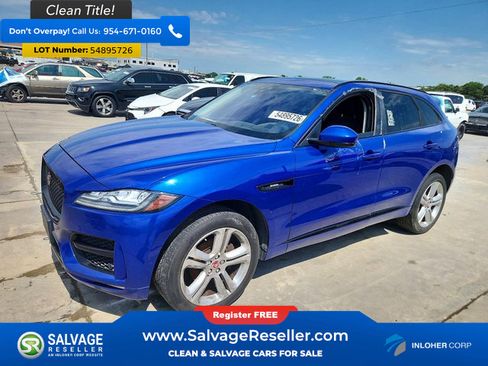 Used 2018 Jaguar F-PACE R-Sport AWD/4WD image 1