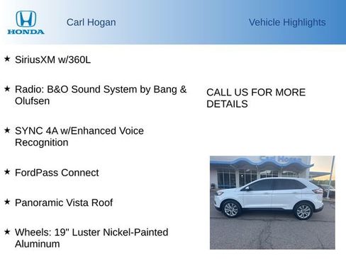 Used 2022 Ford Edge Titanium AWD/4WD image 6