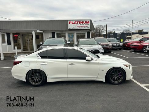 Used 2018 INFINITI Q50 Luxe w/ Cargo Package (L95) image 2