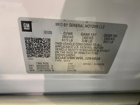 Used 2020 Buick Enclave Premium w/ Sun and Sites Package image 68