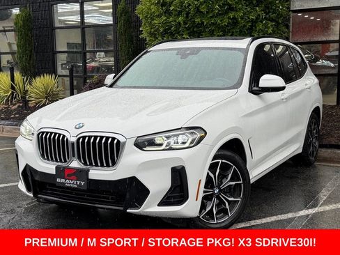 Used 2023 BMW X3 sDrive30i w/ M Sport Package RWD image 1