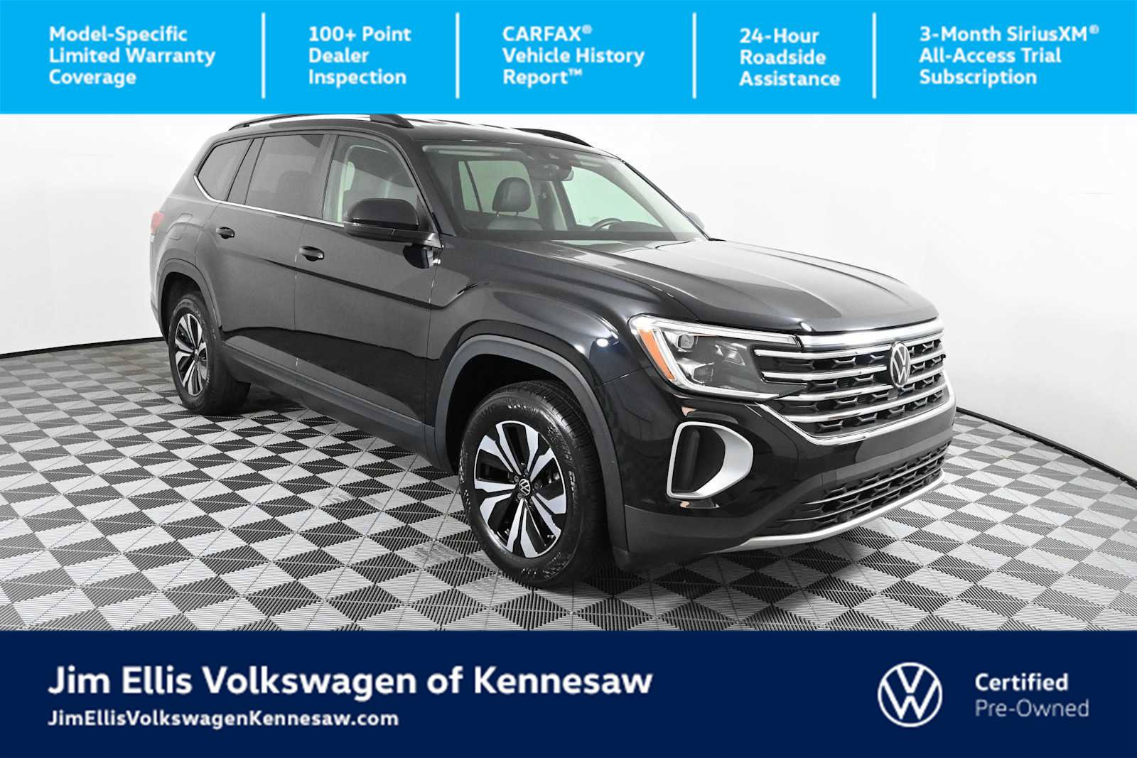 Certified 2024 Volkswagen Atlas SE FWD image 1