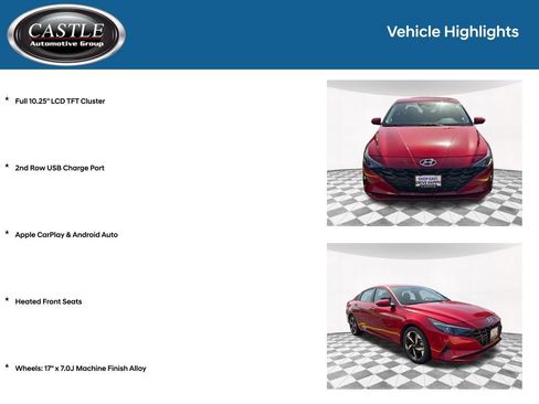 Used 2023 Hyundai Elantra SEL w/ Convenience Package FWD image 8