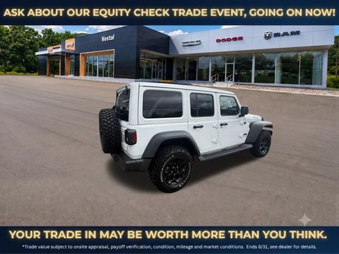 Used 2023 Jeep Wrangler Unlimited w/ Sun & Screen Package AWD/4WD image 9