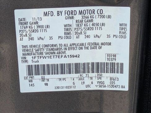 Used 2014 Ford F150 Platinum AWD/4WD image 20