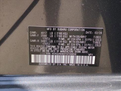 New 2026 Subaru Crosstrek 2.0i Premium AWD/4WD image 18