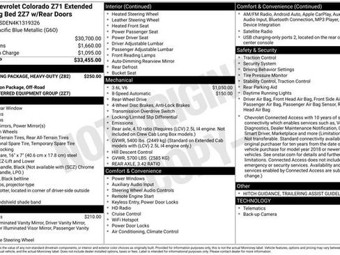 Used 2019 Chevrolet Colorado Z71 image 5