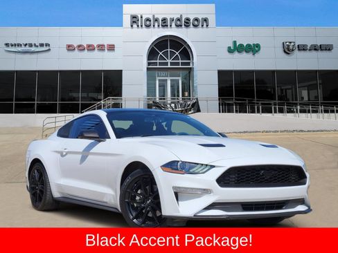 Used 2019 Ford Mustang Coupe w/ Black Accent Package RWD image 1