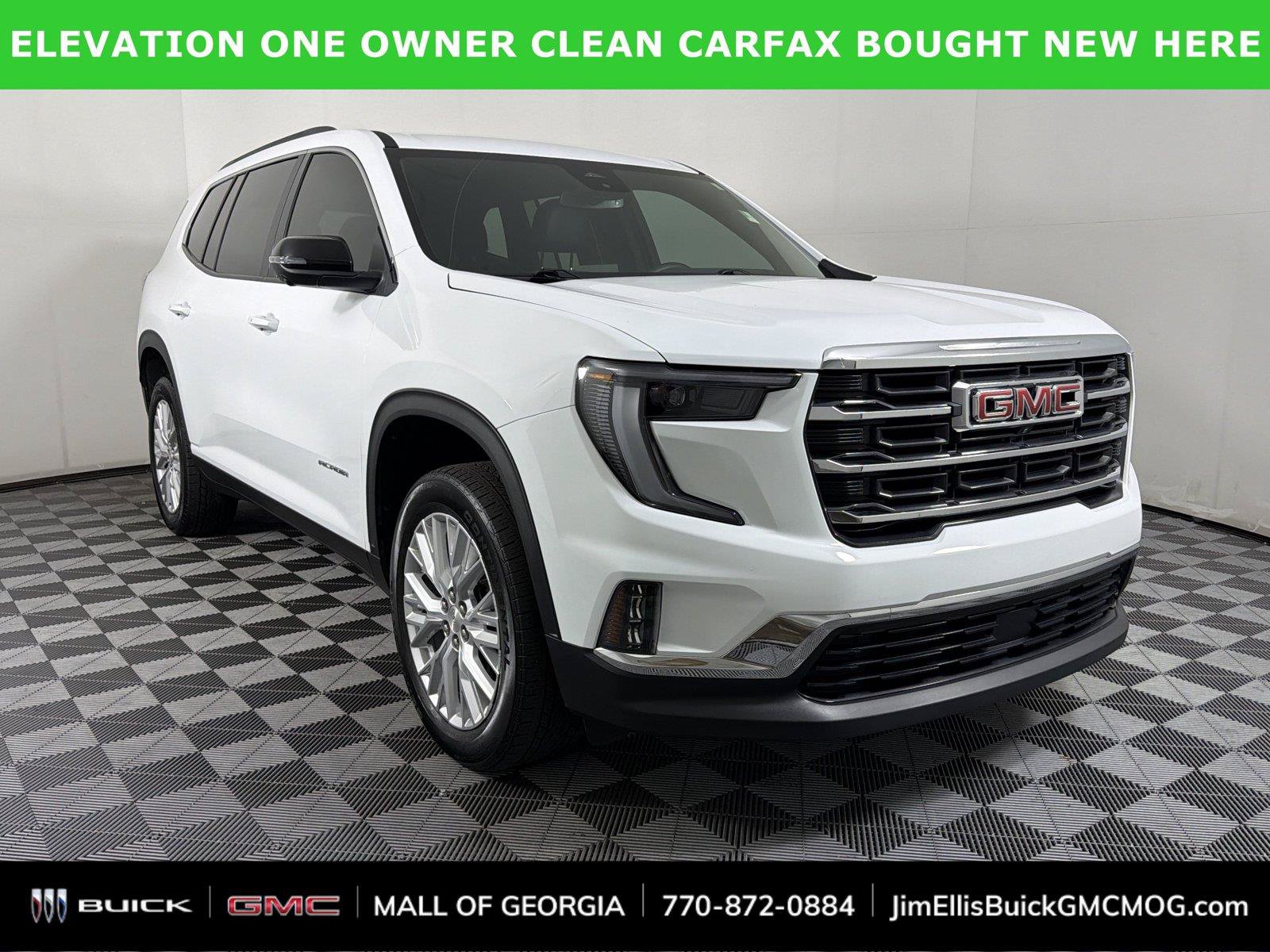 Used 2025 GMC Acadia Elevation w/ Elevation Premium Package FWD image 1