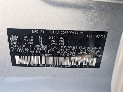 Used 2023 Subaru Legacy Premium image 35