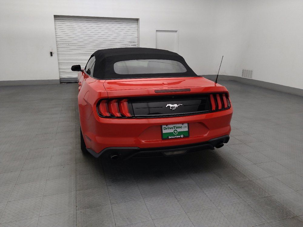 Used 2019 Ford Mustang Convertible w/ Ford Safe & Smart Package RWD image 6