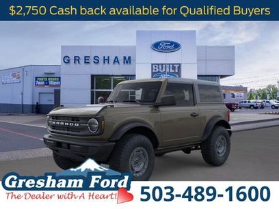 New 2025 Ford Bronco 2-Door w/ Sasquatch Package