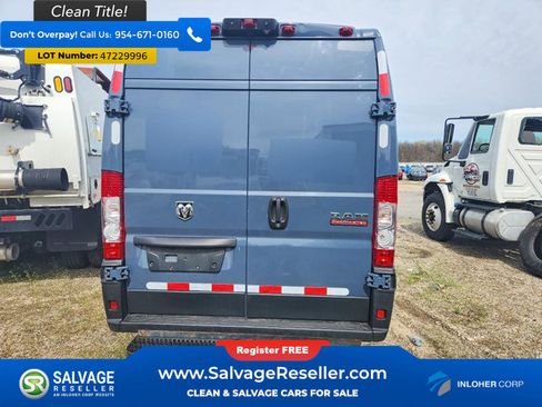 Used 2020 RAM ProMaster 3500 FWD image 8